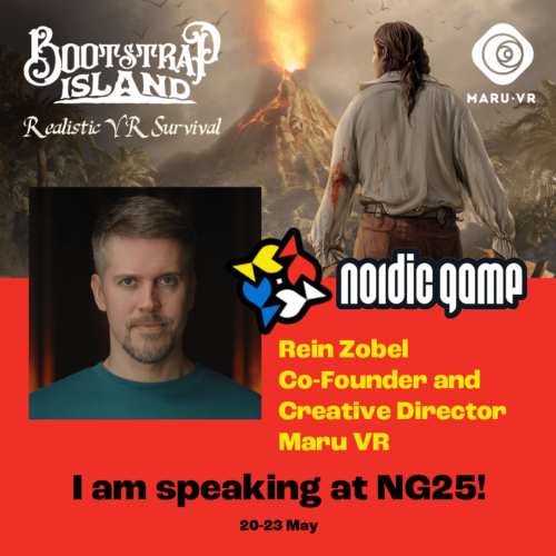 Nordic game 2025 rein zobel bootstrap island maru vr